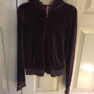 Juicy Couture Velvet zip up